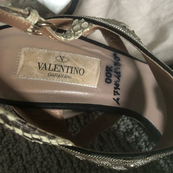 Valentino wedges. Made in Italy. hand made! - Picture 3 of 4